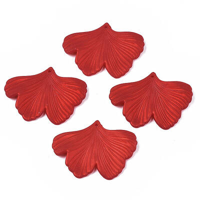 Rubberized Style Opaque Acrylic Pendants