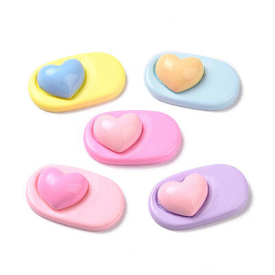 Cute Opaque Resin Cabochons