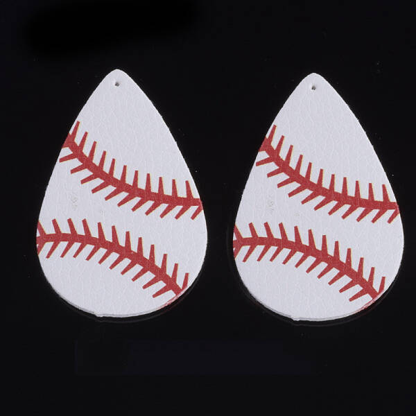 PU Leather Big Pendants