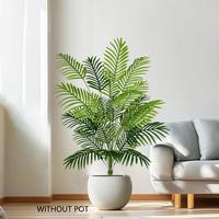 Artificial Palm Tree, 1 Count Faux Plant, Greenery Fake Plant for Home Garden Decor, Decorative Plant for Home Office Desktop...