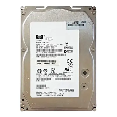 0B24474 HGST 450GB 6Gb/s SAS 15000 3.5-inch 64MB Hard Drive