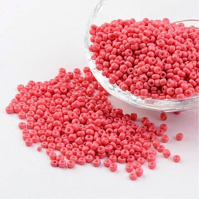 8/0 3mm Baking Paint Glass Seed Beads Loose Spacer Beads