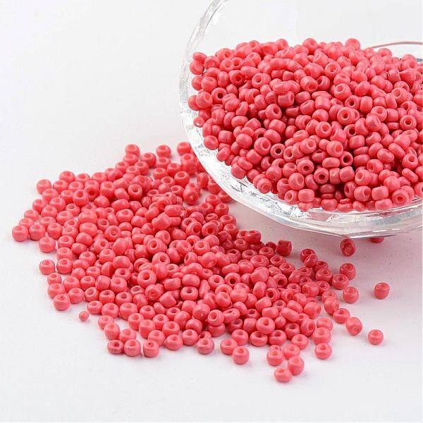 8/0 3mm Baking Paint Glass Seed Beads Loose Spacer Beads