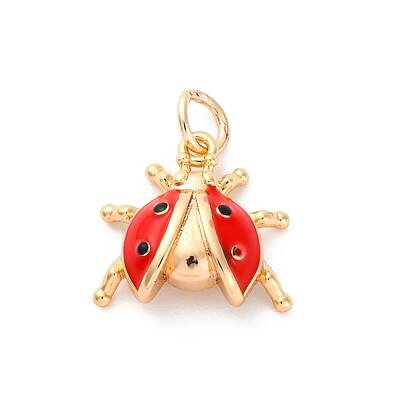 Brass Enamel Pendants