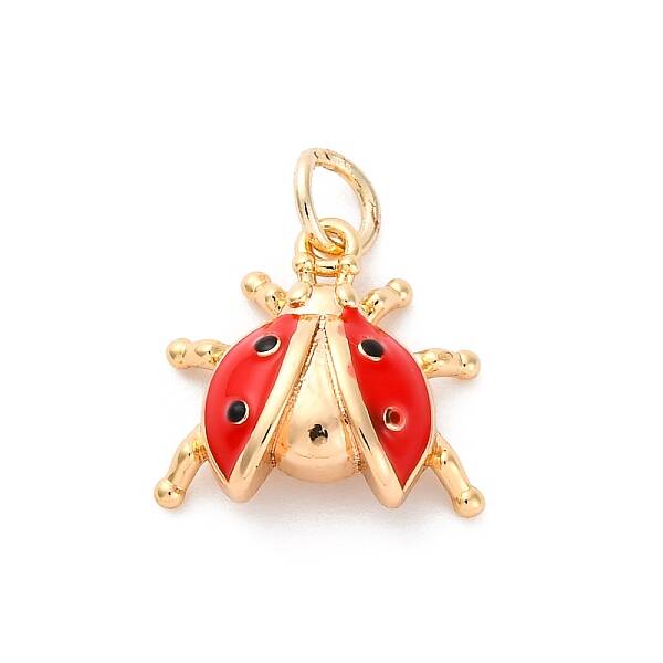 Brass Enamel Pendants