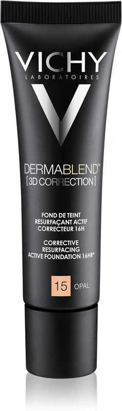 Vichy Dermablend 3D Correction Active Regenerating Foundation Corrector 16h 15 Opal 30ml