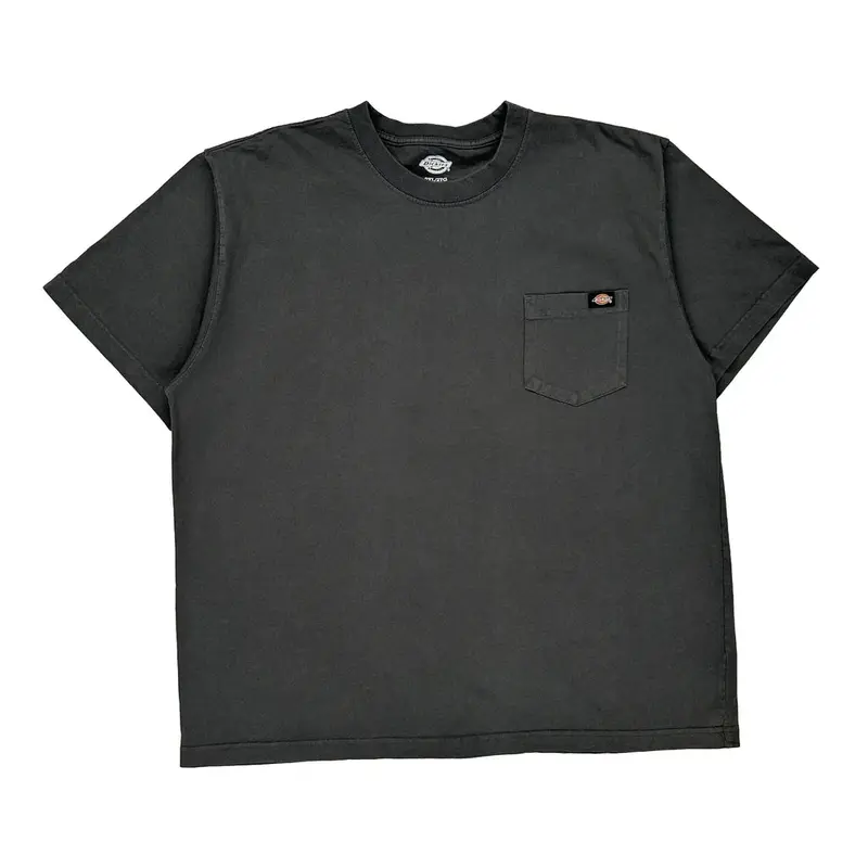 Dickies T-Shirt - 2XL Grey Cotton