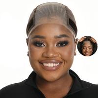 Lace Grip Wig Cap for Women, Transparent Lace Wig Caps, Non Slip Wig Gripper for Keeping Wigs in Place, Adjustable Wig Cap wi...
