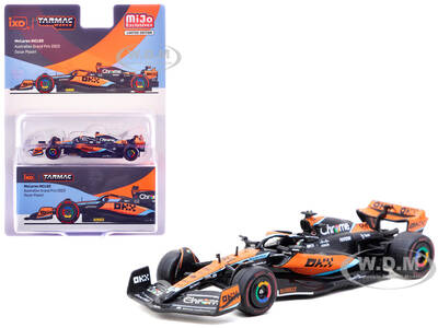 McLaren MCL60 #81 Oscar Piastri Formula One F1 Australian GP (2023) Global64 Series 1/64 Diecast Model Car by Tarmac Work...