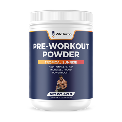 Pre Workout Powder (Tropical Sunrise) - 447 Grams