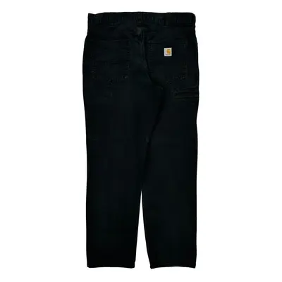 Relaxed Fit Carhartt Trousers - 36W 31L Black Cotton