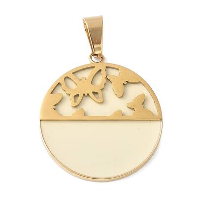 304 Stainless Steel Enamel Pendants