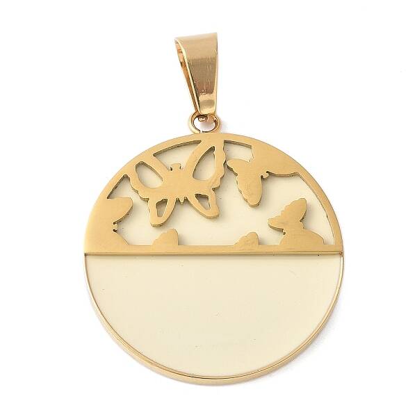 304 Stainless Steel Enamel Pendants