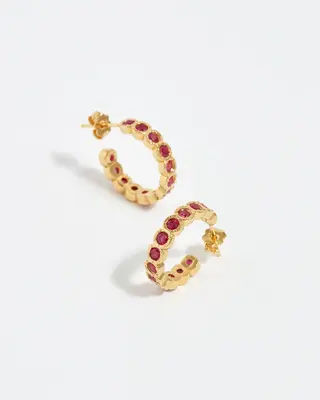 Earring  Etruria Red | Color: RED | Size: U