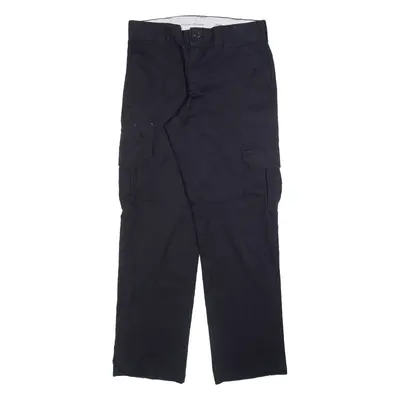 DICKIES Cargo Mens Trousers Black Regular Straight W31 L31