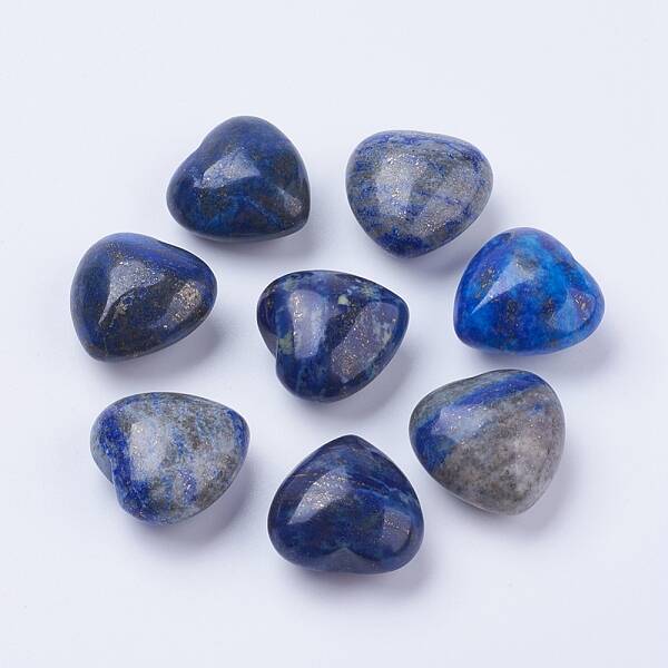 Natural Lapis Lazuli Heart Love Stones