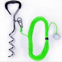 Golf Training Tool for Drivers & Irons - Practice Your Golf Swing in The Backyard with A Real Golf Ball & Experience 50 Feet ...