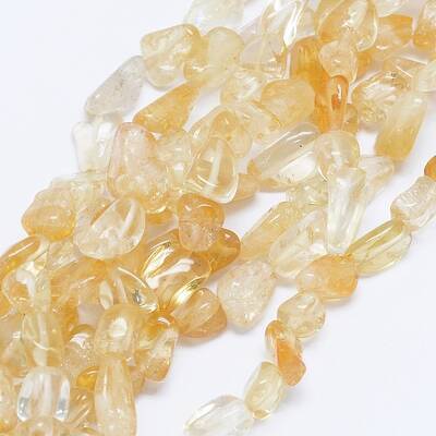 Natural Citrine Beads Strands