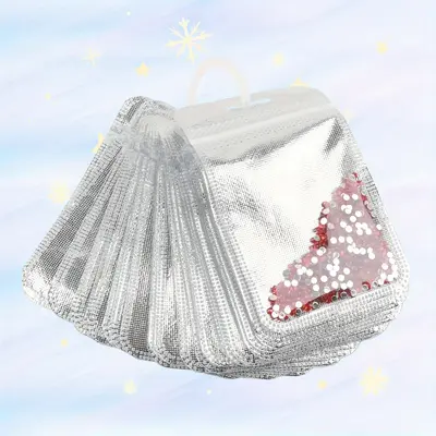 DIY Diamond Art Painting Beads Storage Bag, 50pcs/set Plastic Transparent Ziplock Bag, Drills Glued Stone Storage Sealing Bag...