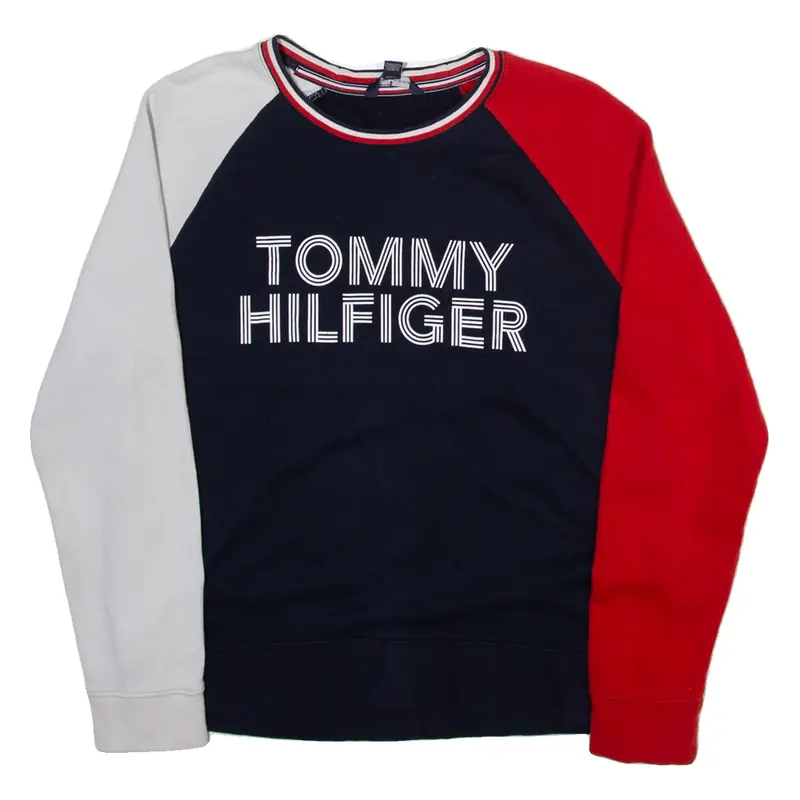 TOMMY HILFIGER Mens Sweatshirt Blue M