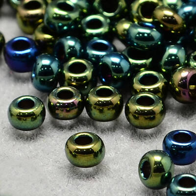 8/0 Grade A Round Glass Seed Beads