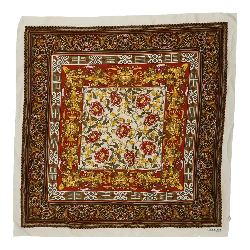 Gil De Losne Scarf - No Size Beige Polyester