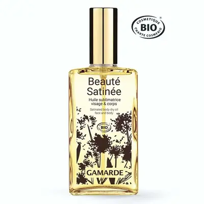 Gamarde satin dry body oil 100 ml face body