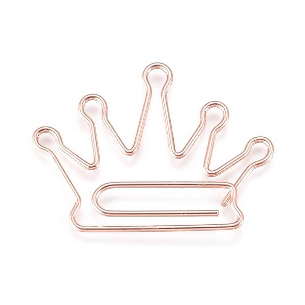 Crown Shape Iron Paperclips