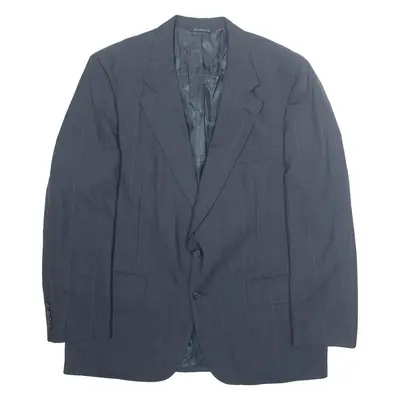 BURBERRY Mens Blazer Jacket Blue XL