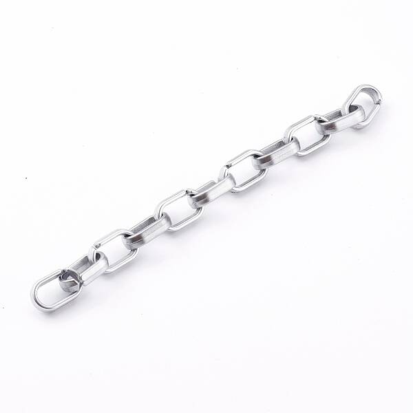 Opaque Spray Painted Acrylic   Linking Cable Chains