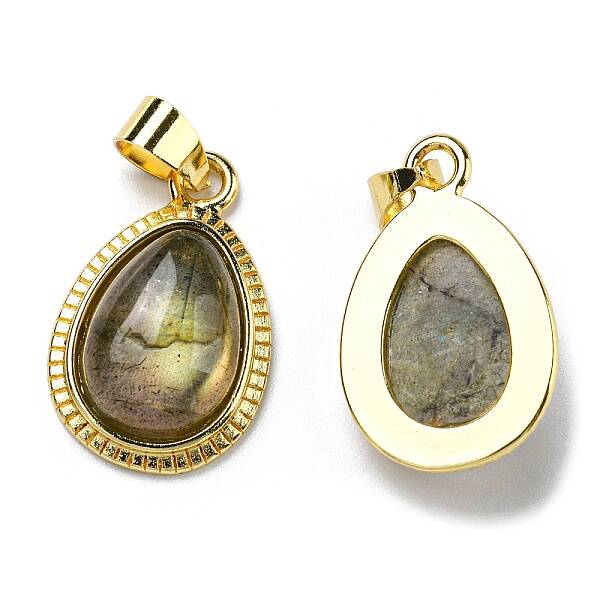 Natural Labradorite Pendants