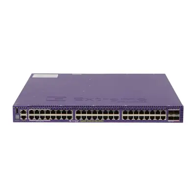 Extreme Networks X460-G2-48P-10GE4 | X460 Series 48 x RJ-45 Ports PoE+ 10/100/1000Base-T + 6 x SFP+ Ports + 2 x QSFP+ Ports L...