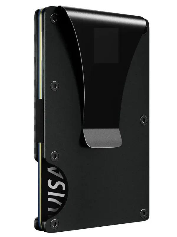 1 Piece Men's Casual Business Style Rfid Blocking Card Holder, Multifunctional Card Holder with Card Slots, Simple Style Plai...