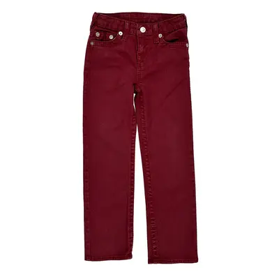 Age 7 True Religion Jeans - 22W 22L Burgundy Cotton
