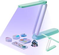 Resiners 3-In-1 UV Light for Resin Curing,  Wireless & Rechargeable UV Lamp,  Foldable Blacklight Ultraviolet LED, Craft Supp...