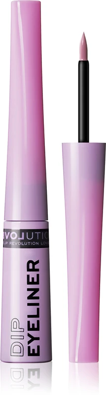 Revolution Relove Dip precision liquid eyeliner lilac color 5 ml