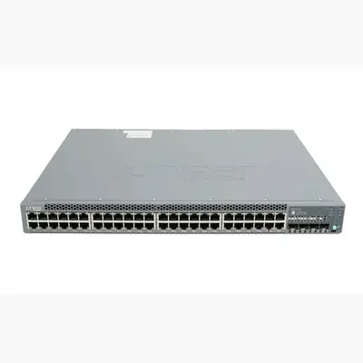 Juniper EX3400-48T | EX3400 Series 48 x Ports 10/100/1000BaseT + 4 x SFP+ Ports + 2 x QSFP+ Ports Layer 3 Managed 1U Rack-mou...