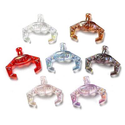 Transparent UV Plating Acrylic Beads