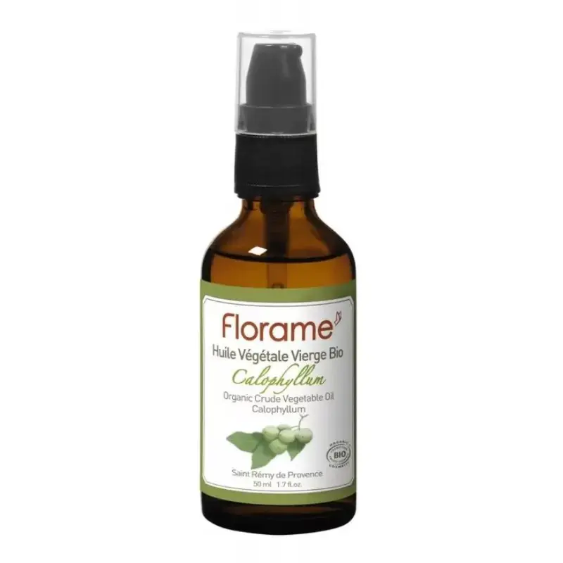 Florame Organic Calophyll Vegetable Oil 50ml