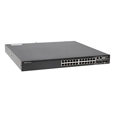 Dell 0CTP7D | Networking N3000 Series N3024EP-ON 12 x RJ-45 Ports PoE+ 1000Base-T + 12 x RJ-45 UPoE Ports + 2 x GbE combo Por...