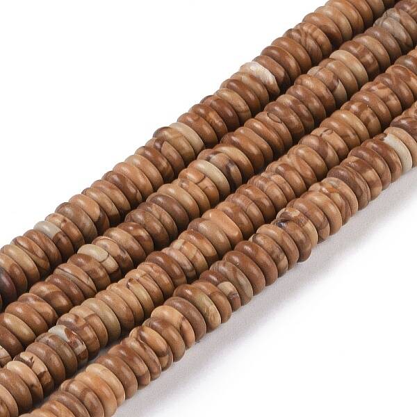 Natural Picture Jasper Beads Strands