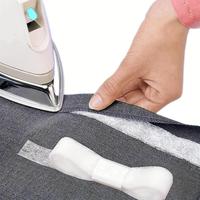 70 Yards Iron-on Fusible Hem Tape, 2 Rolls No Sew Double Sided Adhesive Fabric Tape for Hemming Clothes, Pants, Curtains, DIY...