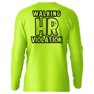 HR Violation - Hi-Visibility UPF 50 Long Sleeve Sun Shirt