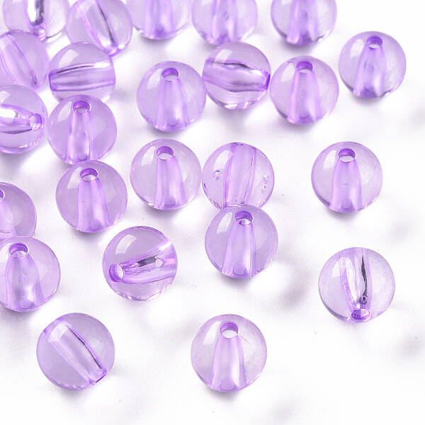 Transparent Acrylic Beads