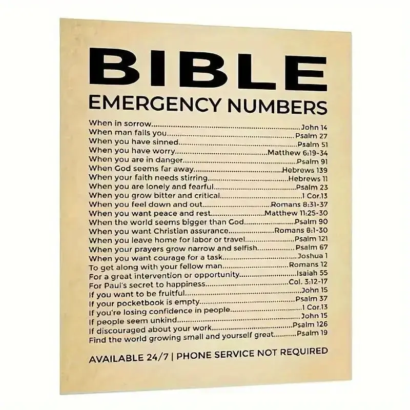 Bible Verse Number Sticker, 2 Counts Letter Pattern Sticker, Waterproof Sticker for Wall Decoration, Office Stationery & Supp...