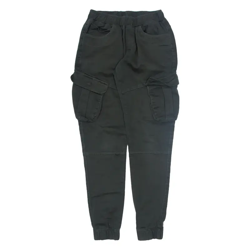 CLASSIC JEANS Cargo Jogger Trousers Green Relaxed Skinny Womens W31 L31