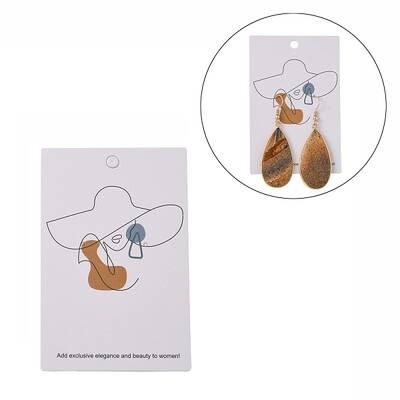 Cardboard Jewelry Display Cards