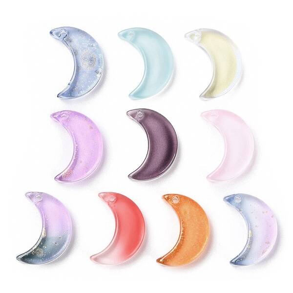 Transparent Baking Paint Glass Beads