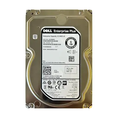 MM81X Dell 6TB 12Gb/s SAS 7200 3.5-Inch Hard Drive