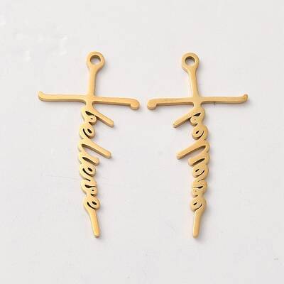 Ion Plating(IP) 304 Stainless Steel Pendants